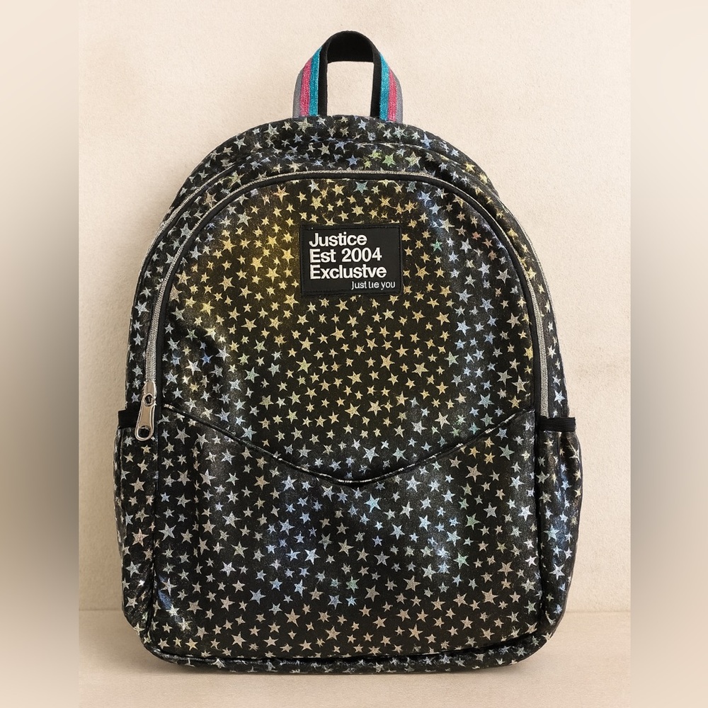Justice Shimmering Star Backpack